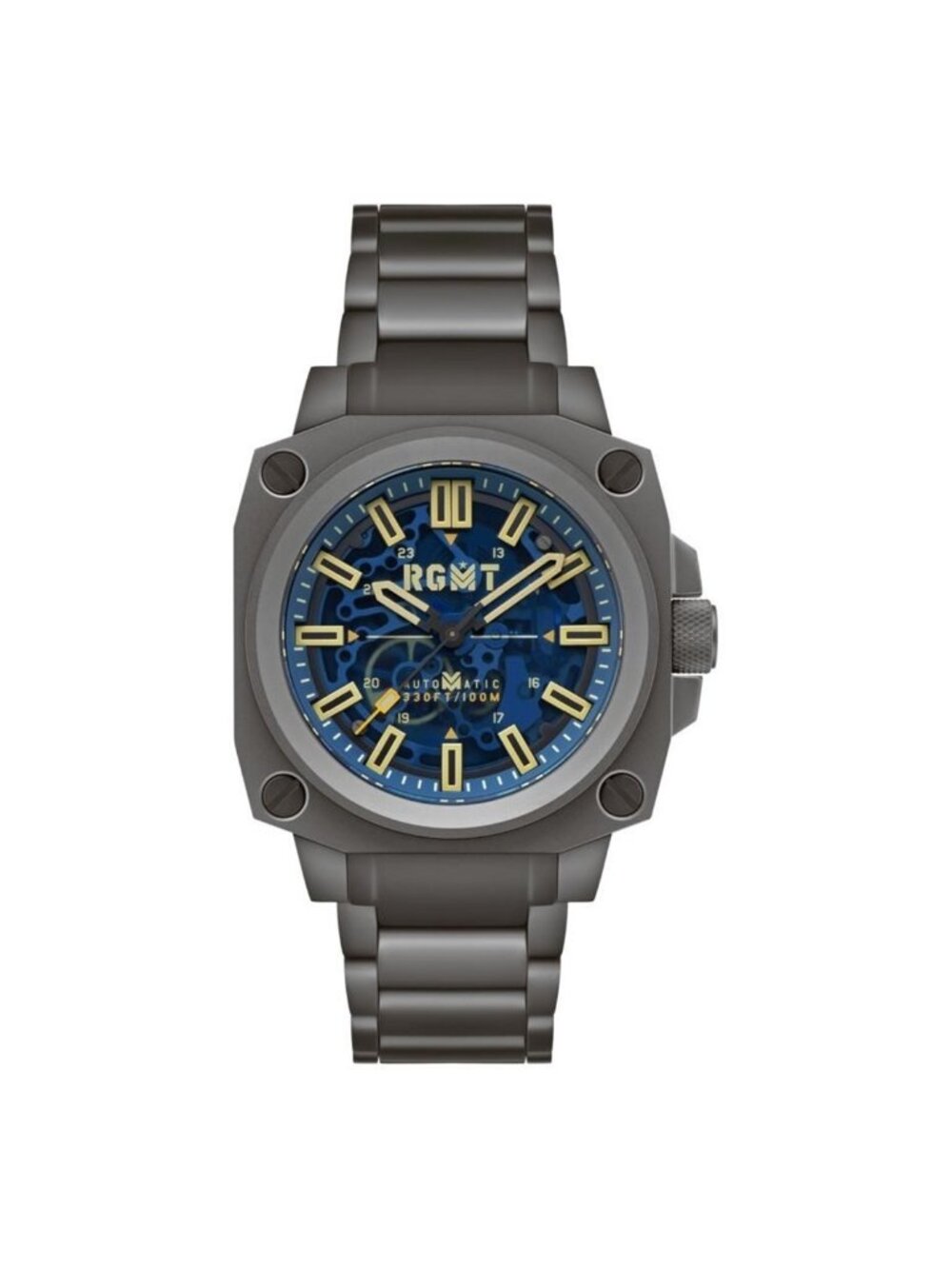NWT Rgmt Altimeter Blue Dial Men's Watch